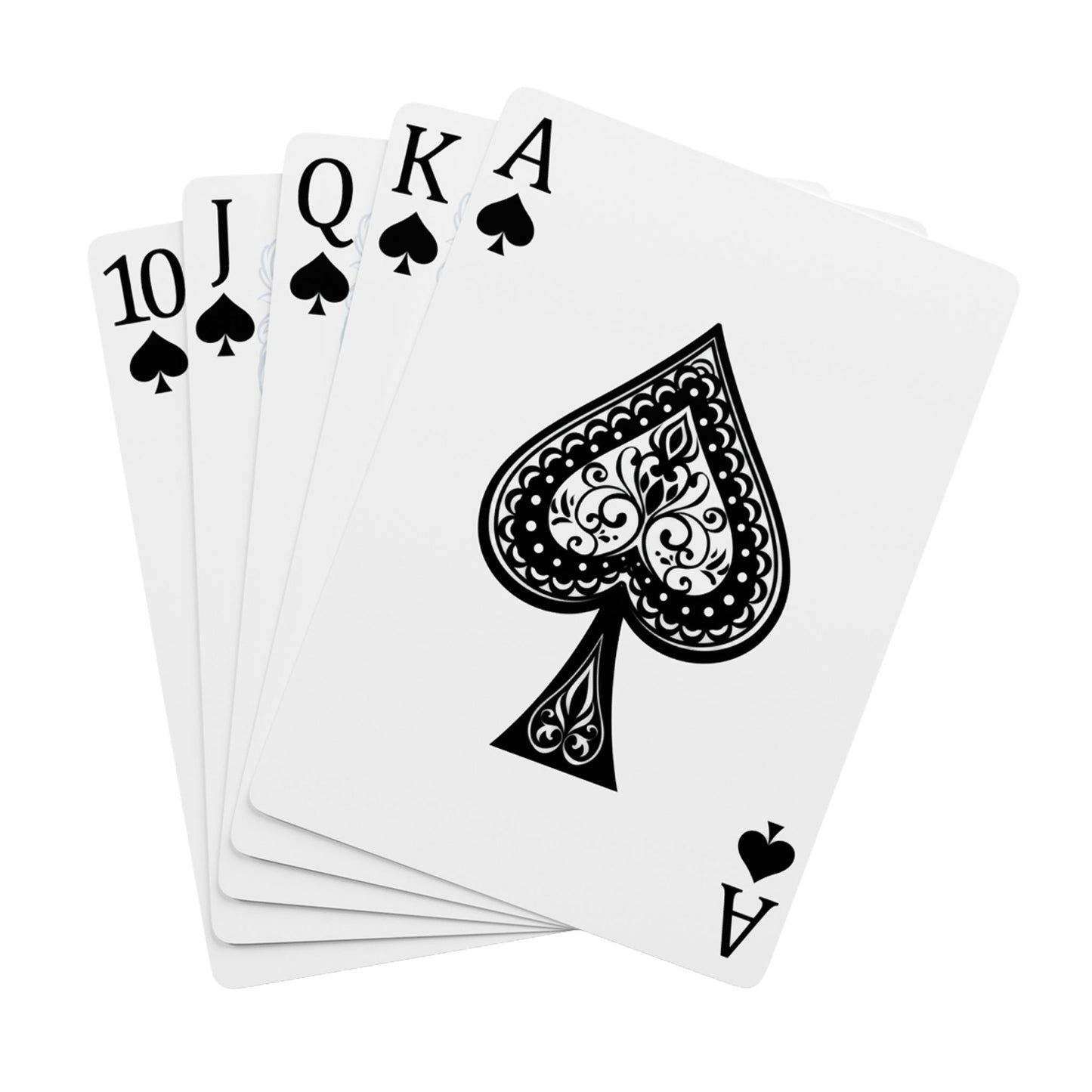 Poker Playing Cards — ArtRophe Daisy Logo Deck (Custom Spade Design)