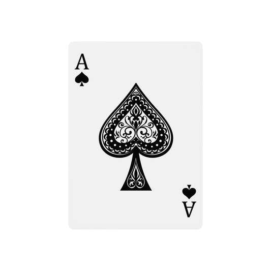 Poker Playing Cards — ArtRophe Daisy Logo Deck (Custom Spade Design)